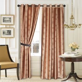 Window Semi-Blackout Curtain / Drape Panel, Vienna