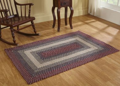 Woodbridge Rectangular Collection (Color: CranberryCranberry, size: 40" x 60")