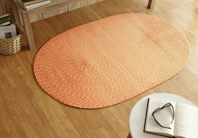 Sunsplash Collection (Color: OrangeOrange, size: 20" x 30" Oval)