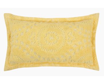 Rio Collection (Color: YellowYellow, size: King Sham)