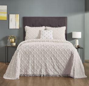 Charleston Collection (Color: IvoryIvory, size: Queen)