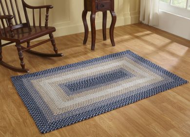 Woodbridge Rectangular Collection (Color: BlueBlue, size: 40" x 60")