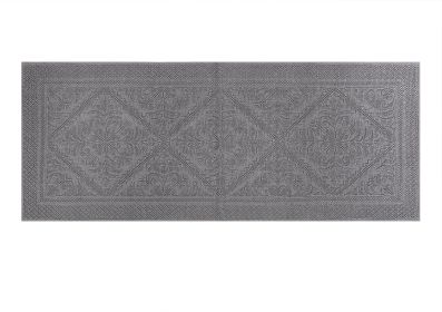 Provence Collection (Color: GrayGray, size: 20" x 60" Runner)