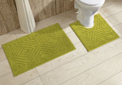 Trier Collection (Color: GreenGreen, size: 2 Piece Set (20" x 20" | 20" x 30"))