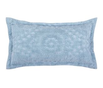 Rio Collection (Color: BlueBlue, size: King Sham)