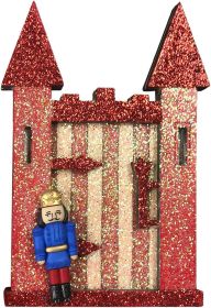 Christmas Elf Fairy Tale Fairy Door Wooden Home Decoration (Option: 1 Style)