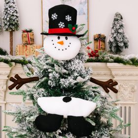 Christmas Tree Top Hanging Ornaments For Decoration (Option: Snowman Style)