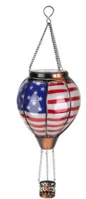 Christmas Solar Hot Air Balloon Lantern Outdoor Decoration (Option: Half Five Pointed Star)