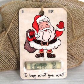 Creative Christmas Wallet Decorative Pendant (Option: C-4x 6 Inches)