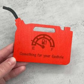 Christmas Gasoline Wallet Pendant Home Ornament And Decoration (Option: RED GAS TANK)