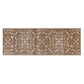 Myla Collection (Color: TaupeTaupe, size: 20" x 60" Runner)