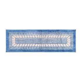 Radiance Collection (Color: BlueBlue, size: 20" x 60" Runner)