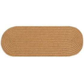 Country Solid Collection (Color: Straw SolidStraw Solid, size: 24" x 108" Runner)