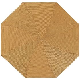 Country Solid Collection (Color: Straw SolidStraw Solid, size: 72" Octagonal)