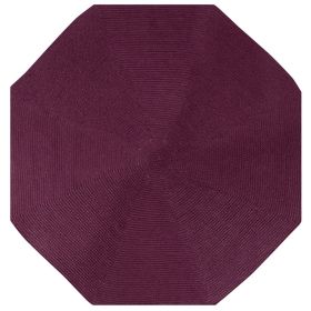 Country Solid Collection (Color: Burgundy SolidBurgundy Solid, size: 96" Octagonal)