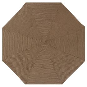 Country Solid Collection (Color: Cocoa SolidCocoa Solid, size: 96" Octagonal)