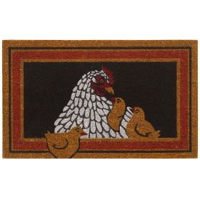 Natural Collection (Color: Hen/ChickenHen/Chicken, size: 18" x 30" Rectangle)