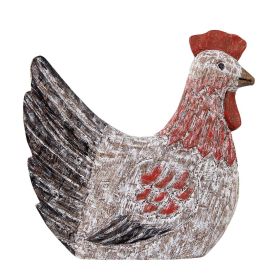 Grove Collection (Color: NaturalNatural, size: Rooster Show Piece)